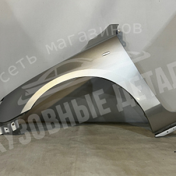 Крыло ЛЕВОЕ Mazda 3 HBK 22V Sunlight Silver Серебристый