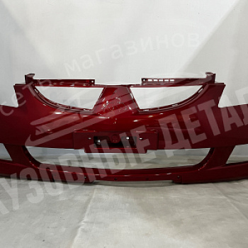 Бампер передний Mitsubishi Lancer (9) дорест. R20A Wine Red Красный